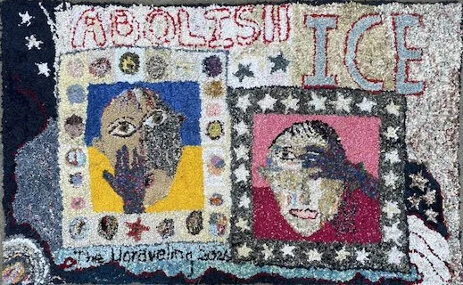 洋楽 Kaeef Ruzadun Creative Arts Ensemble 12 stitched and sewn rugs — Ruth Katzenstein Souza